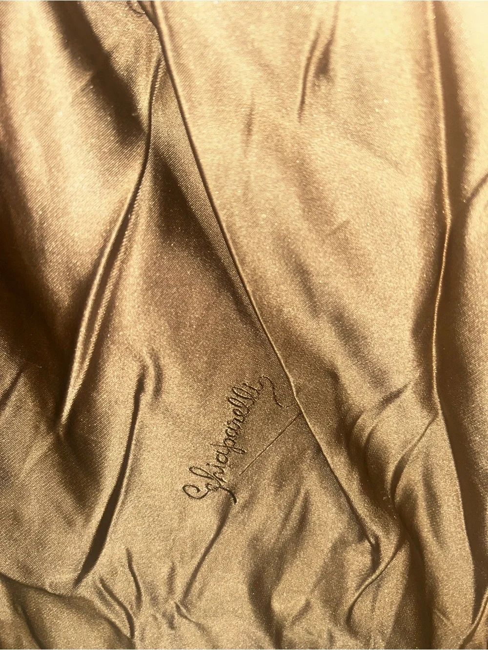 Vintage Schiaparelli Paris Hochschild Kohn Brown Fur Cape Stole Wrap